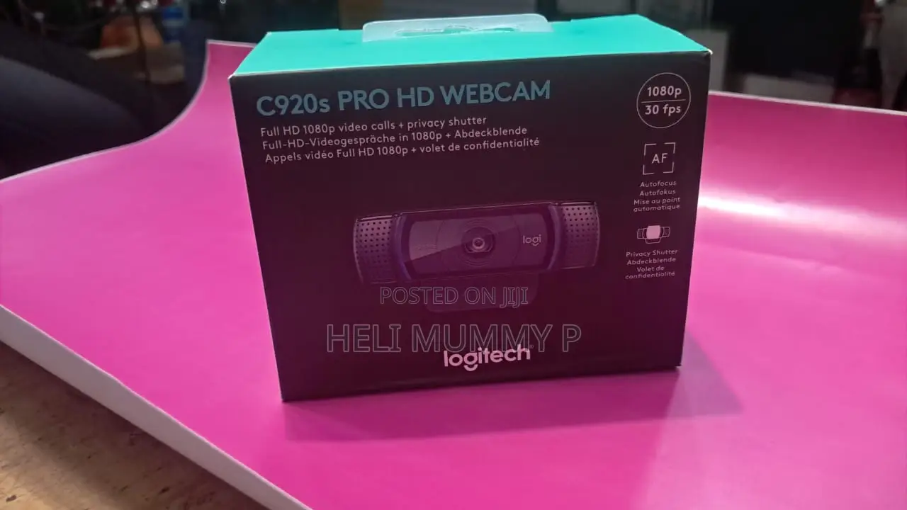 Logitech C920s Pro HD Webcamera