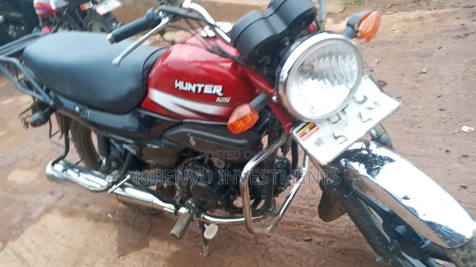 Hunter Bobber 350cc 2020 Red