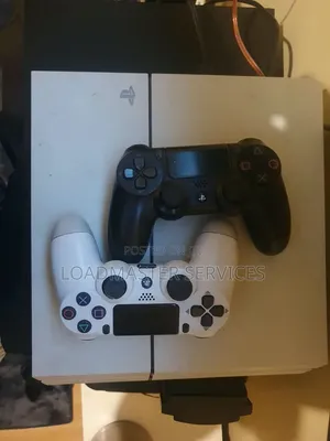 PS4 Console Big With 2 Controllers Chipped