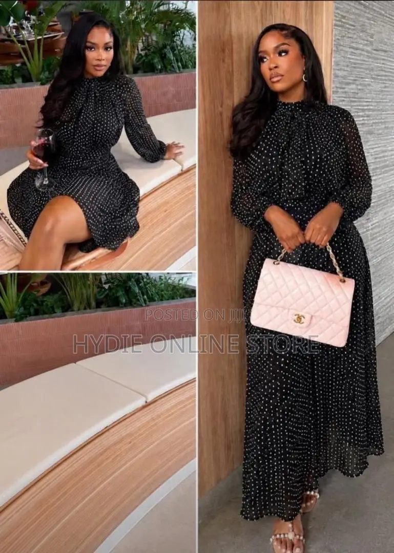 Dotted Skirt Two Piece
