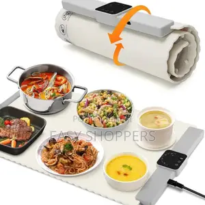 Rollable Electric Food Warming Tray Mat Keep Your Meals Hot
