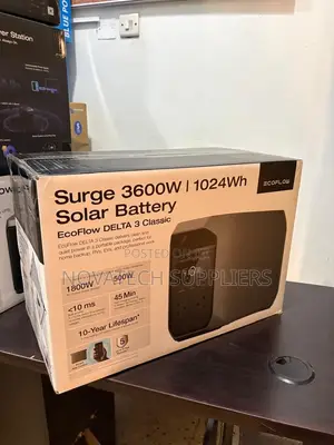 EcoFlow DELTA 3 Max 2400W Portable Power Station – 5 Year