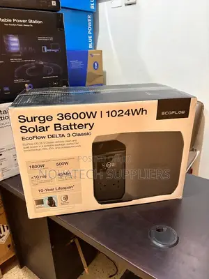 EcoFlow DELTA 3 Max 2400W Portable Power Station – 5 Year