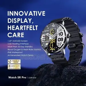 Oraimo Watch 5R Pro OSW-830 – 1.43” AMOLED Smartwatch