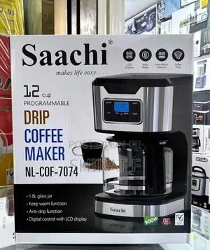Saachi 12cup Drip Coffee Maker