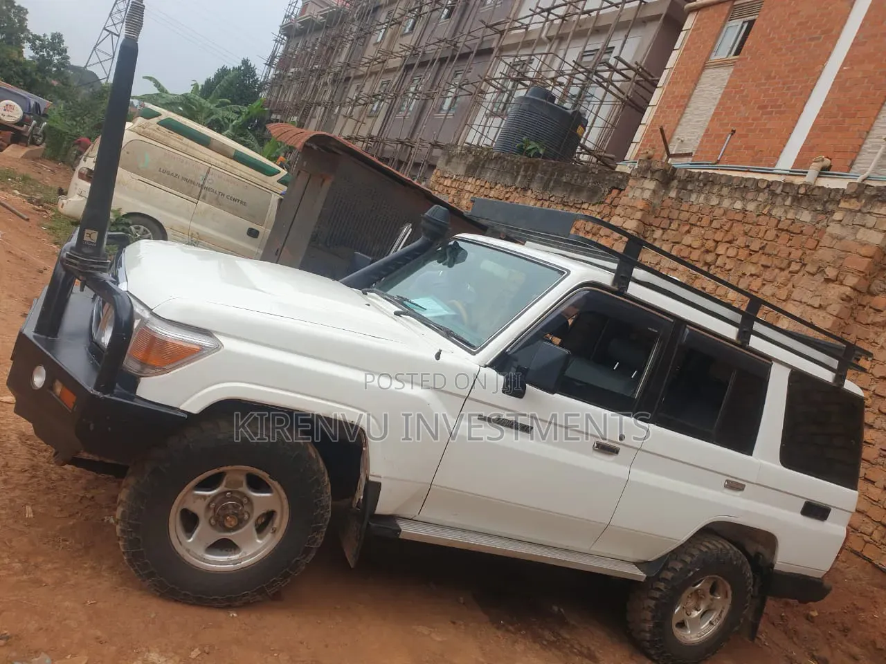Toyota Land Cruiser Prado 2008 White