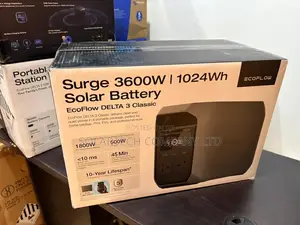 EcoFlow DELTA 3 Max 2400W 4800W Surge Power Station – 5Y