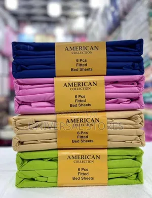 Cotton Bedsheet Sets With Invisible Satin Stripes