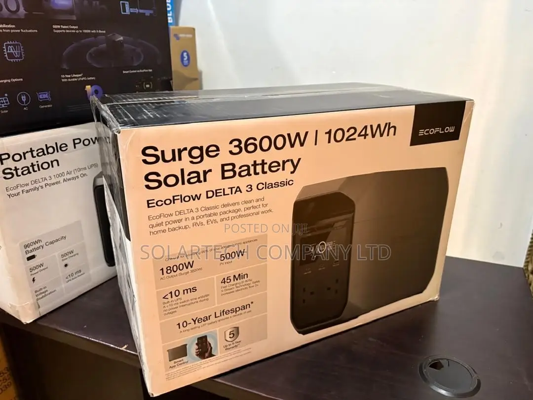 40Ah EcoFlow DELTA 3 Max 2400W UPS Backup Power