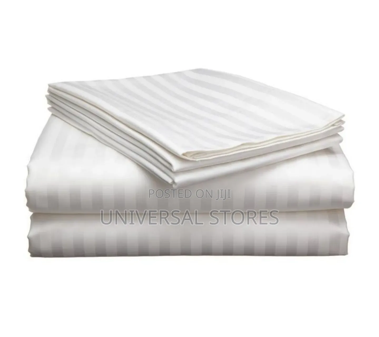 4 PCS Egyptian Cotton Bedsheets 5*6 White