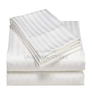 4 PCS Egyptian Cotton Bedsheets 5*6 White