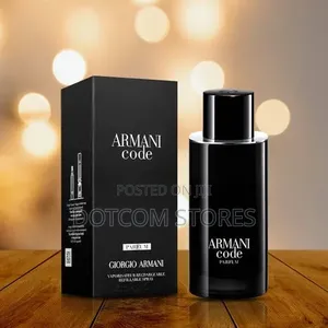 100Ml Giorgio Armani Code Parfum for Men Eau De Parfum