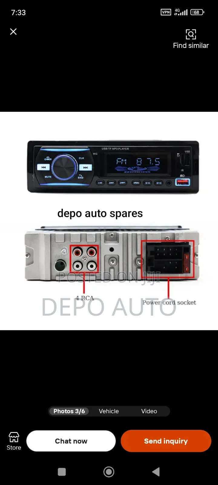 Car Universal Radio