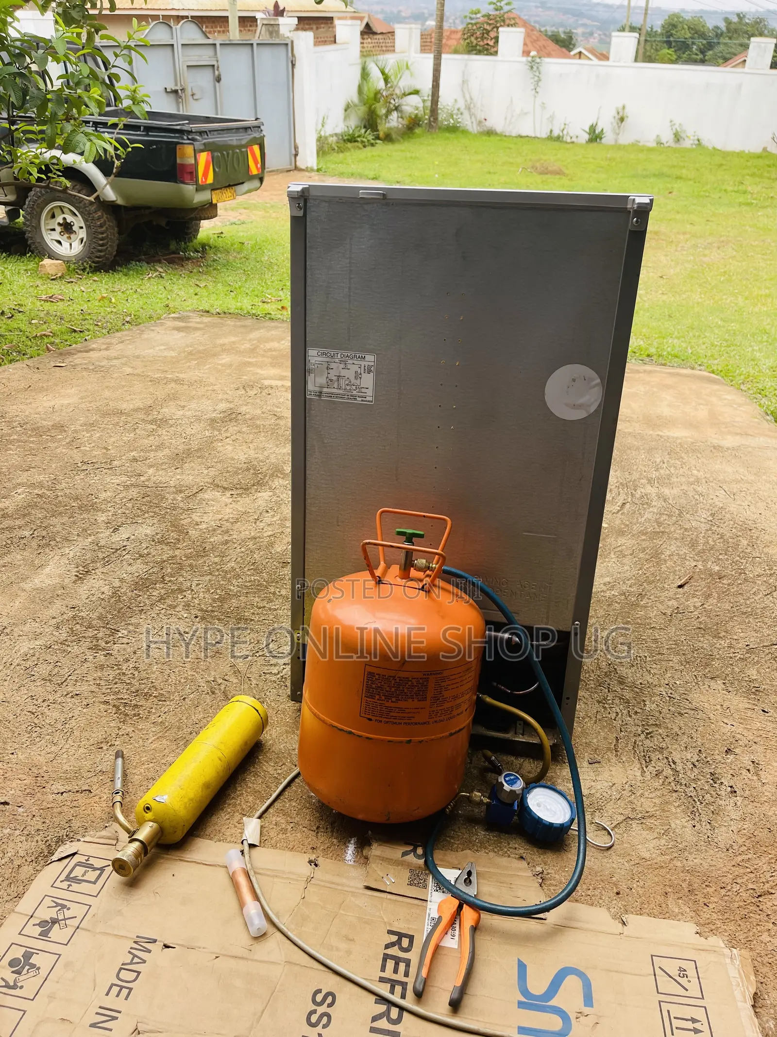 Fridge Gas Refilling,compressor Replacements and Others in Kampala