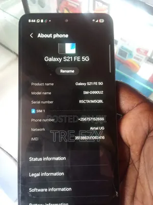 Samsung Galaxy S21 FE 5G 128 GB Black