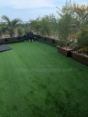 Upper Loftop Green Balcony Grass Carpet