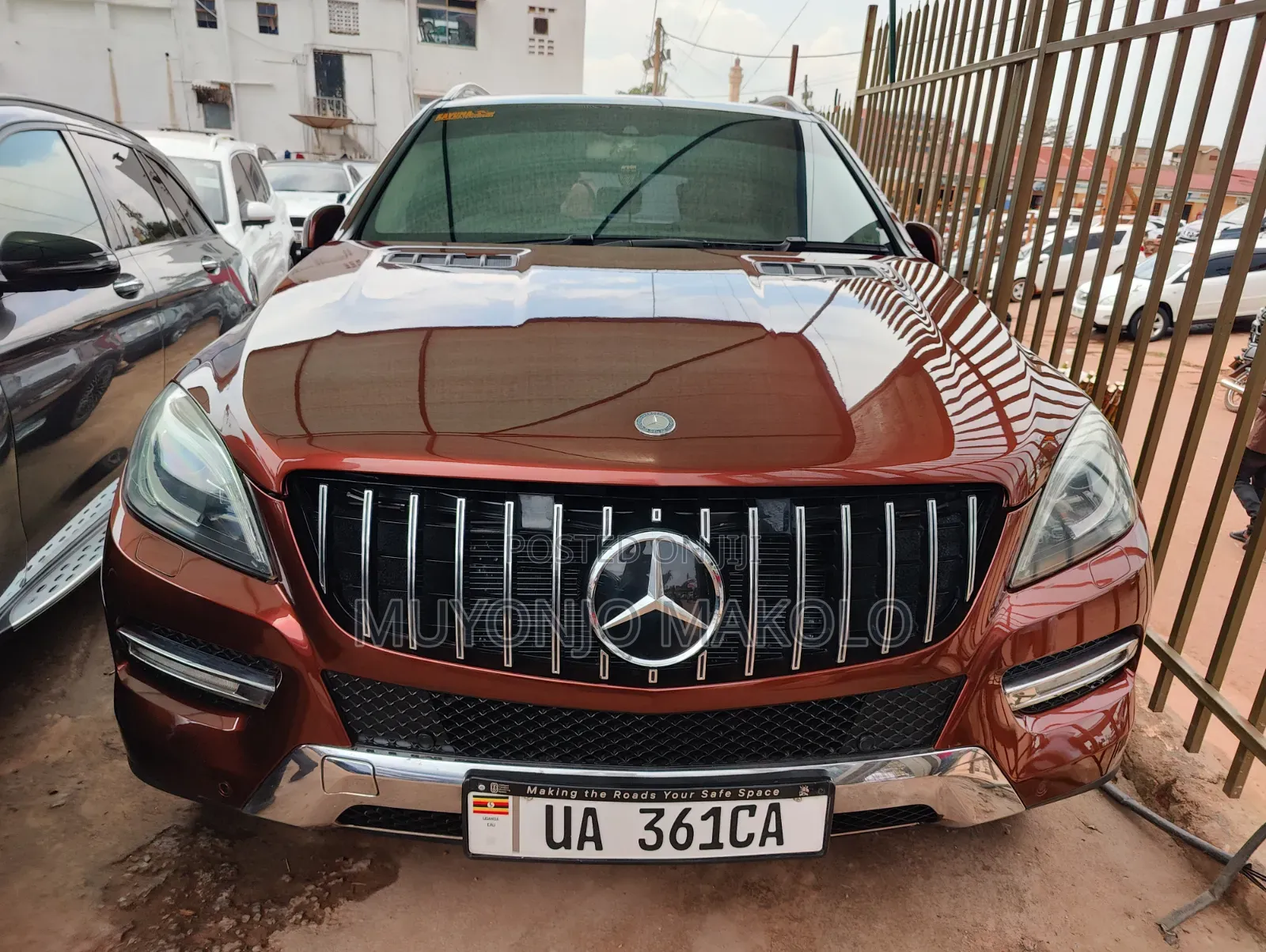 Mercedes-Benz M Class 2014 Brown