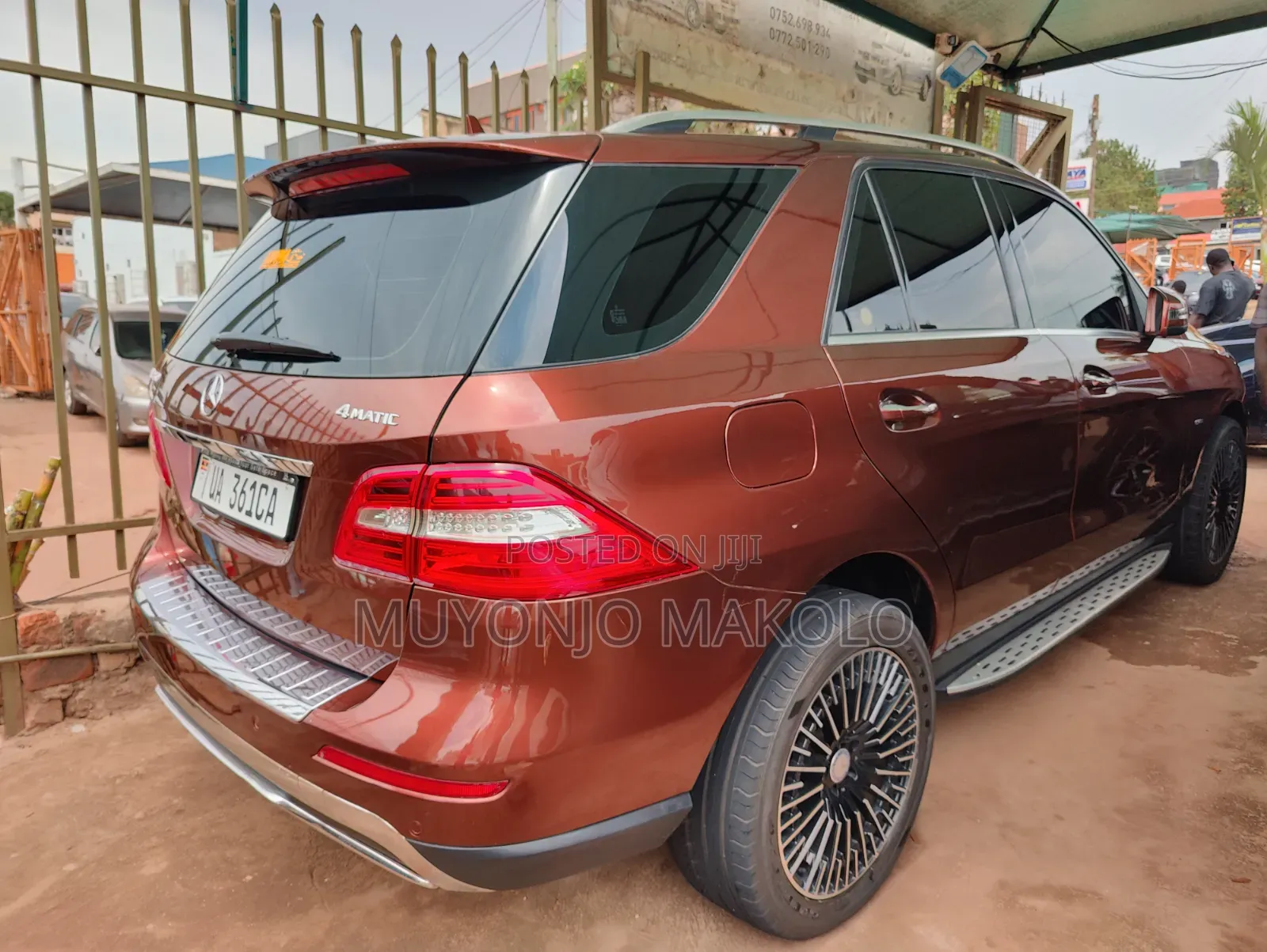 Mercedes-Benz M Class 2014 Brown