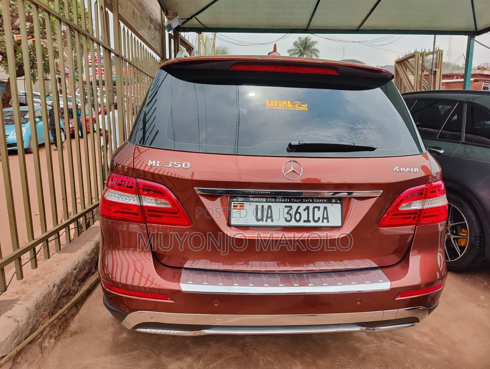 Mercedes-Benz M Class 2014 Brown
