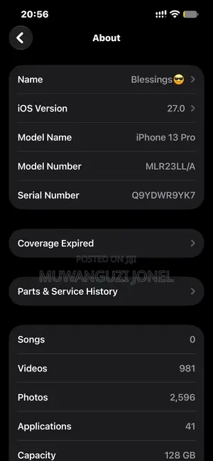 Apple iPhone 13 Pro 128 GB Black