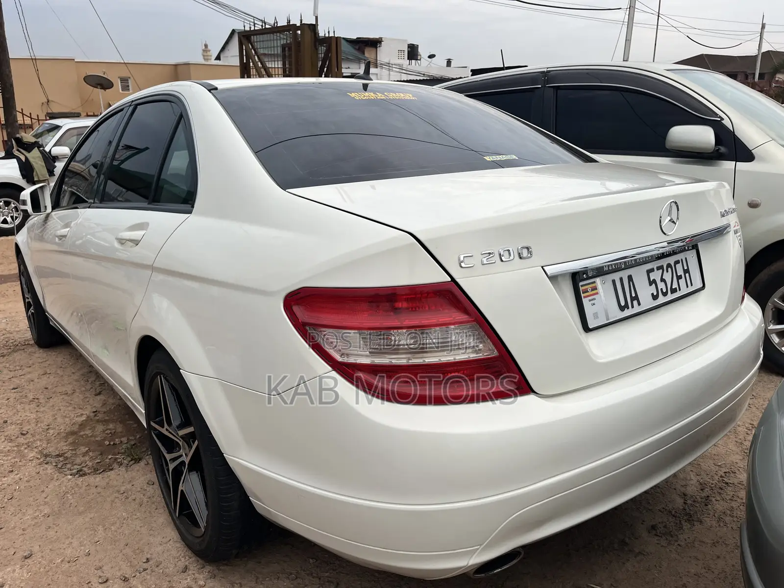 Mercedes-Benz C200 2008 White