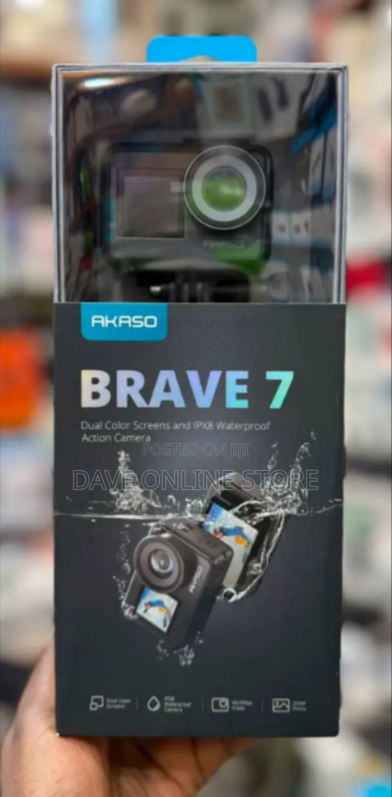 AKASO Brave 7 LE 4K30FPS 20MP WiFi Action Camera