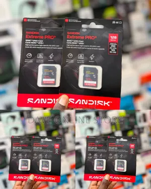 SanDisk 128GB Extreme PRO New SDXC UHS-I Memory Card 250mb/S V30