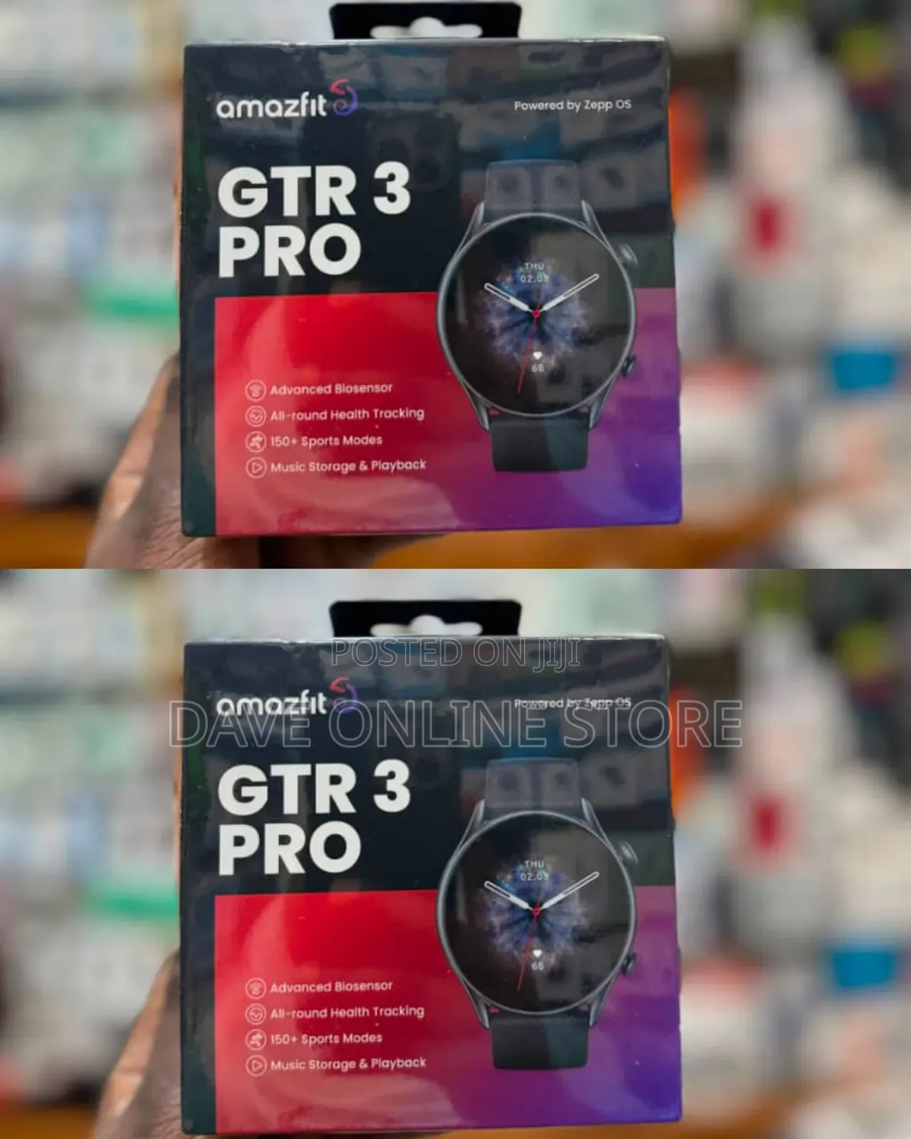 Amazfit GTR 3 Pro Smart Watch 1.45" Ultra HD AMOLED Display
