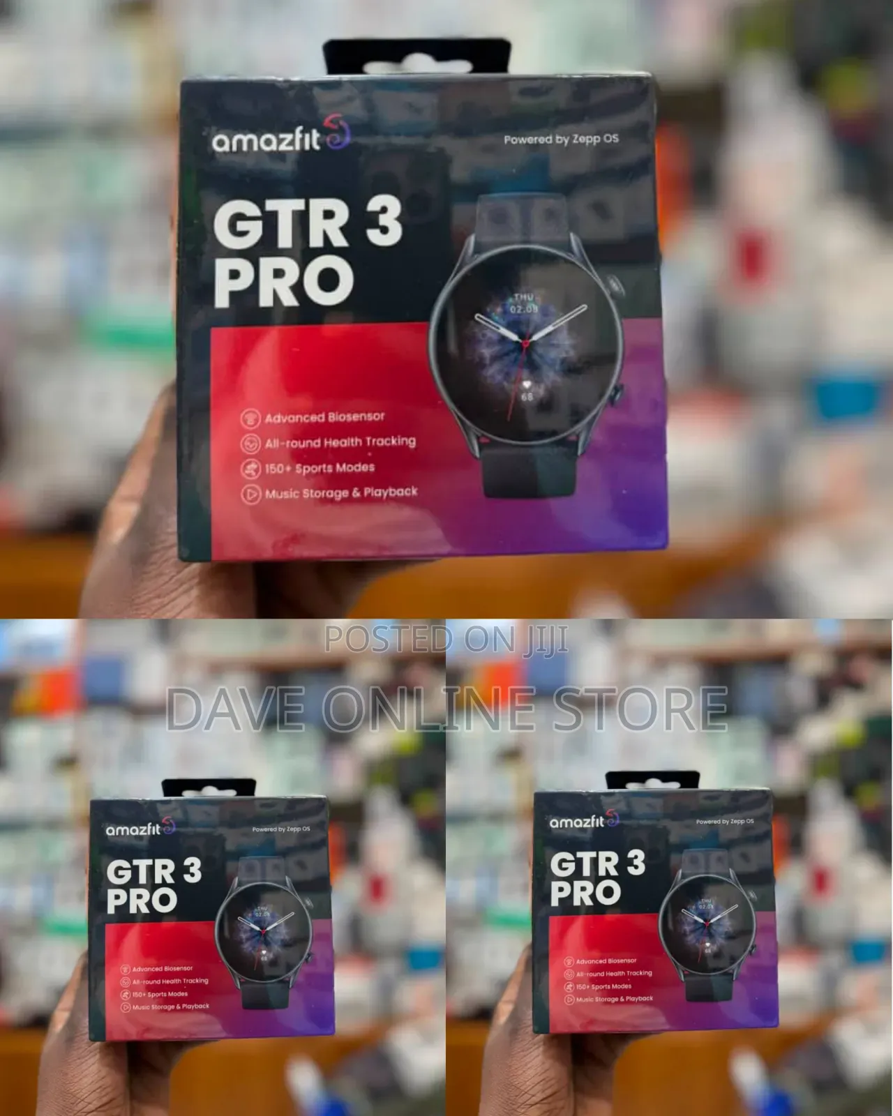 Amazfit GTR 3 Pro Smart Watch 1.45" Ultra HD AMOLED Display
