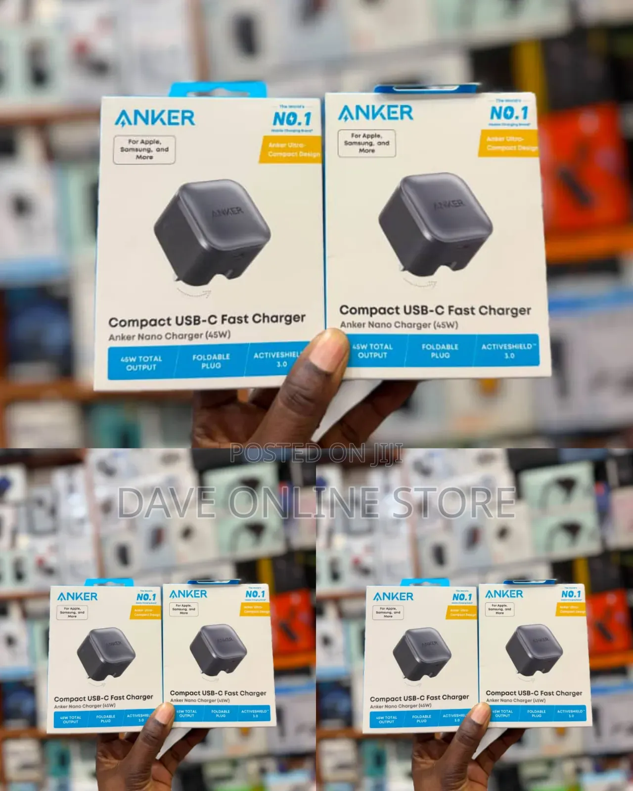 Anker Nano Charger (45W), an Ultra-Compact USB-C Fast Charger