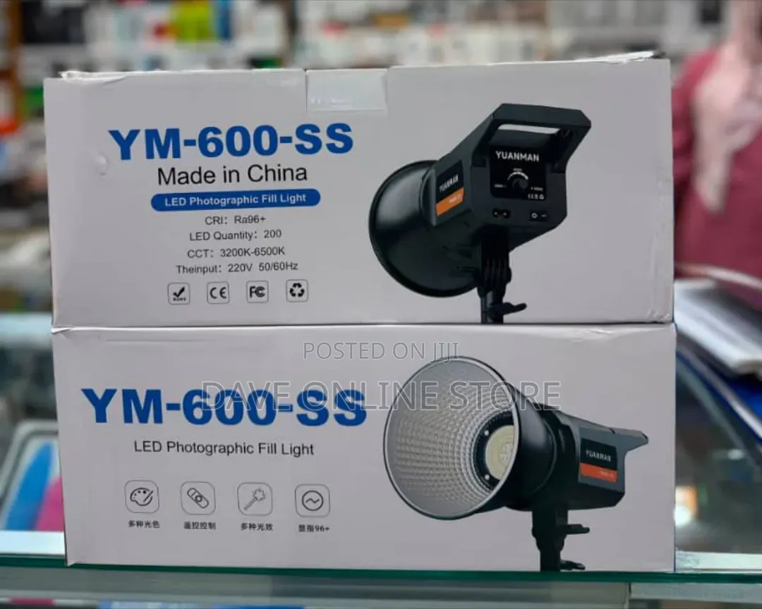 YM600SS Led - Selfie Portable Studio Bowens 100w