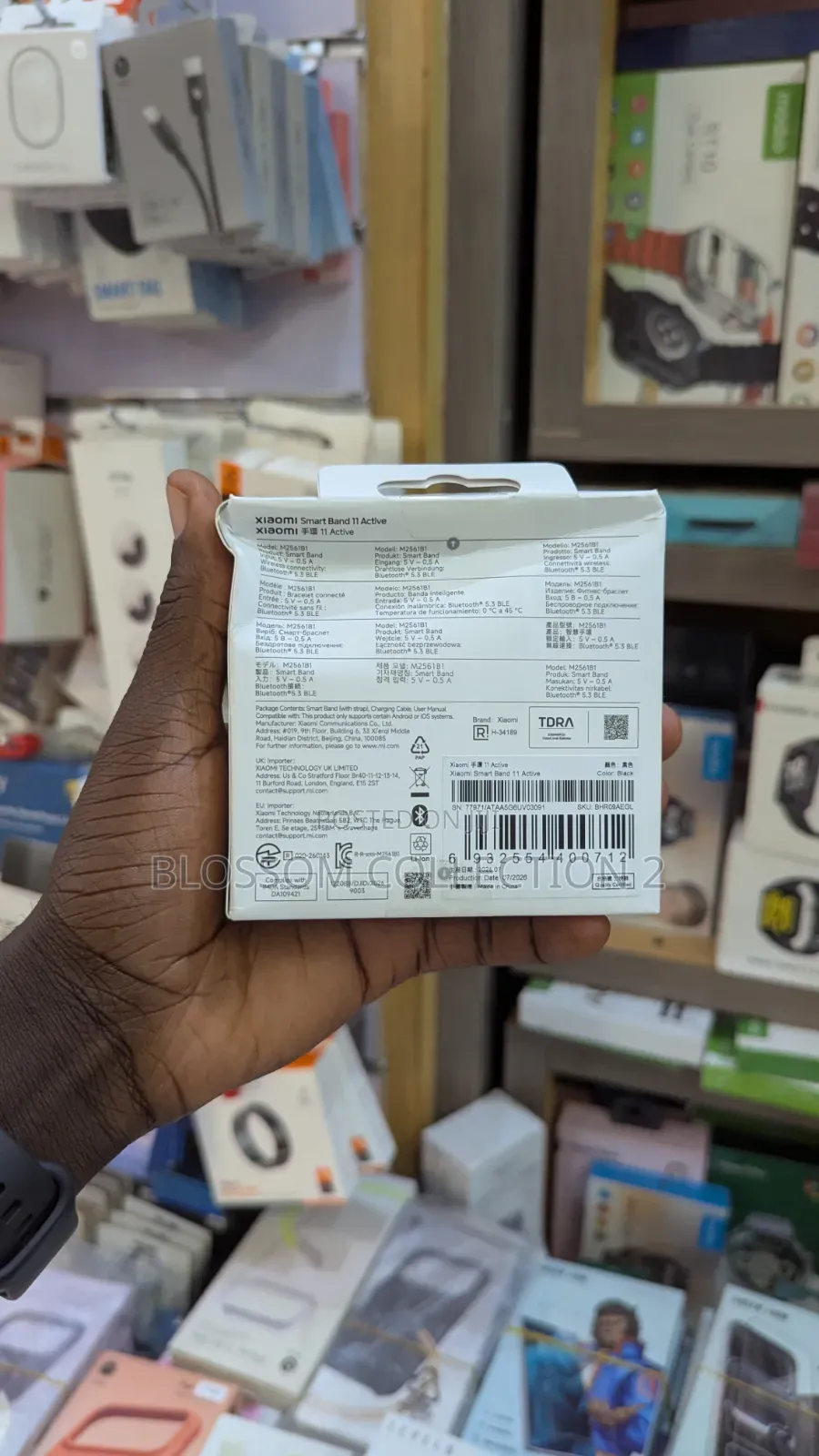 XIAOMI Smart Band 11 Active, 14-Day Battery Life, 5ATM Waterproof
