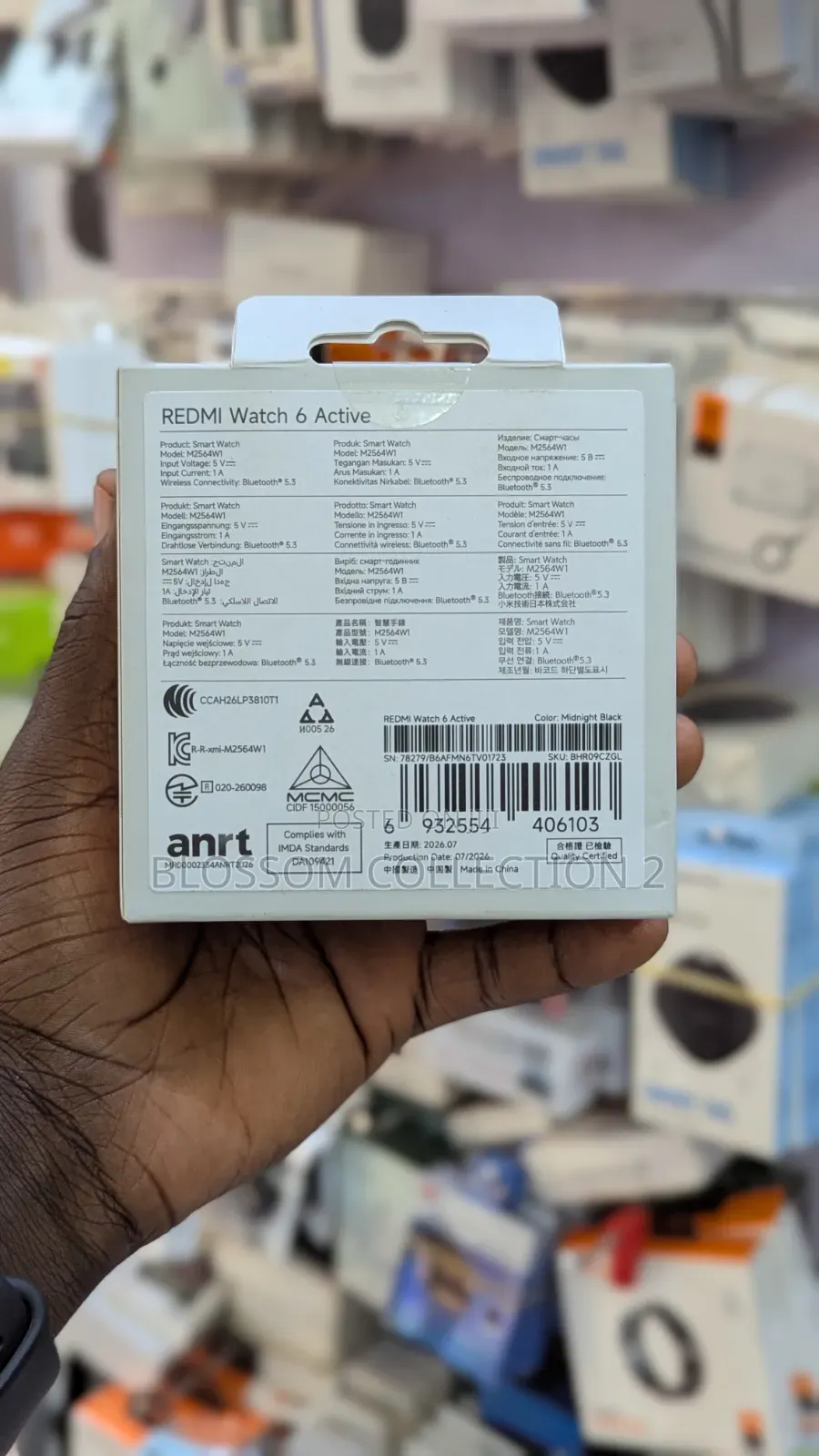 Redmi Watch 6 Active Smart Watch AMOLED 18-Day Battery