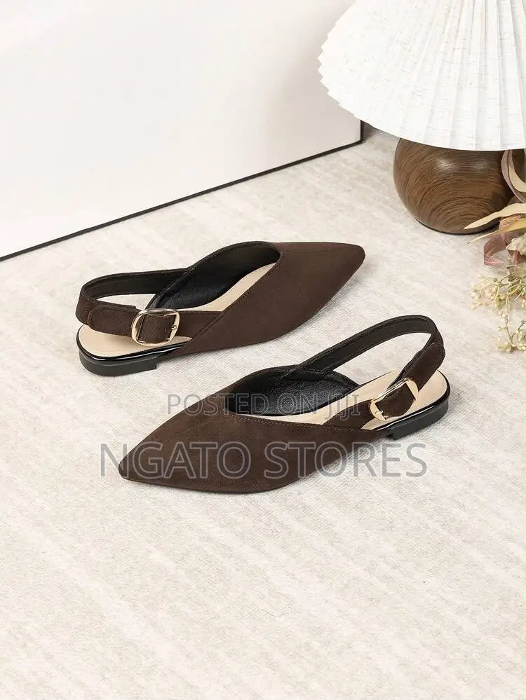 Ladies Flat Pointed Toe Classic Flats