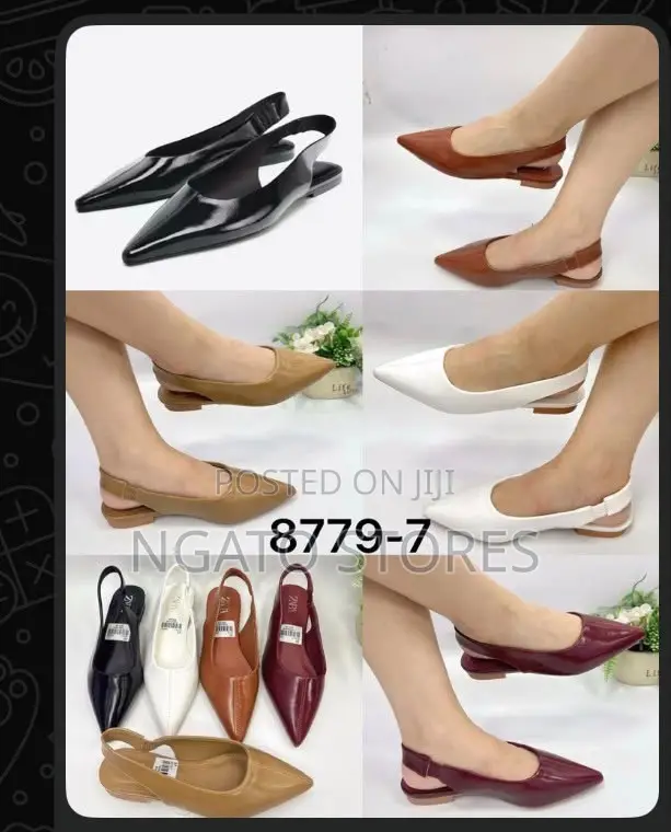 Ladies Flat Pointed Toe Classic Flats