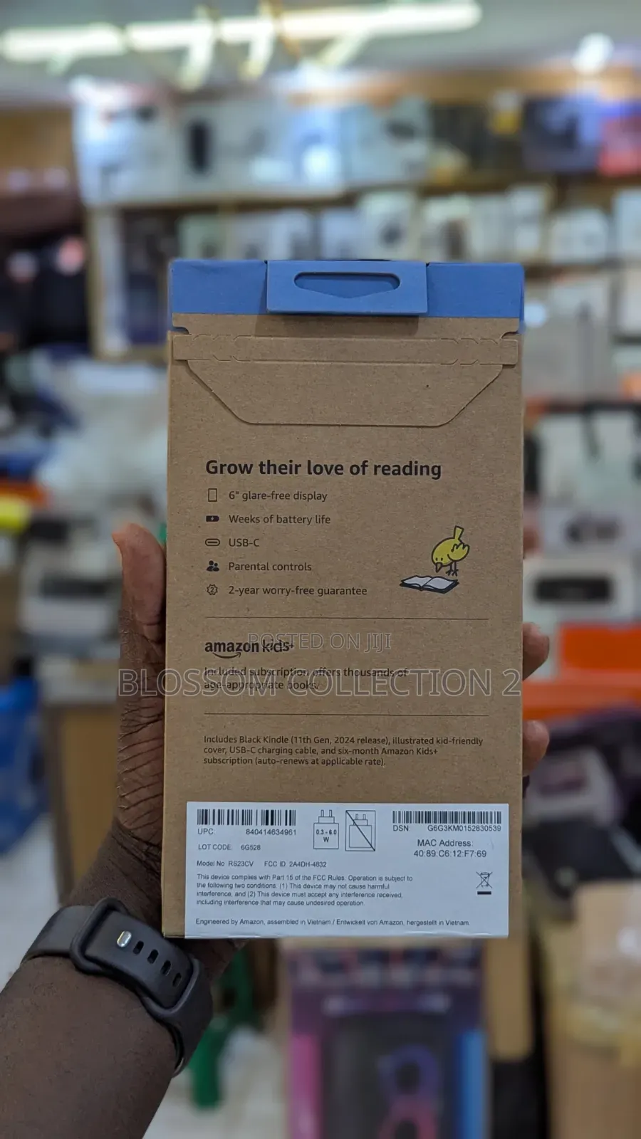New Amazon Kindle Kids Edition 16 GB Black