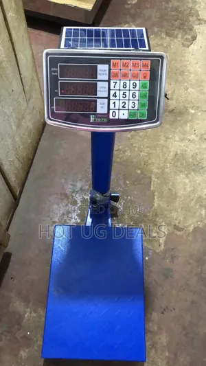 150Kg Solar Rechargeable Digital Weighing Platform Scale
