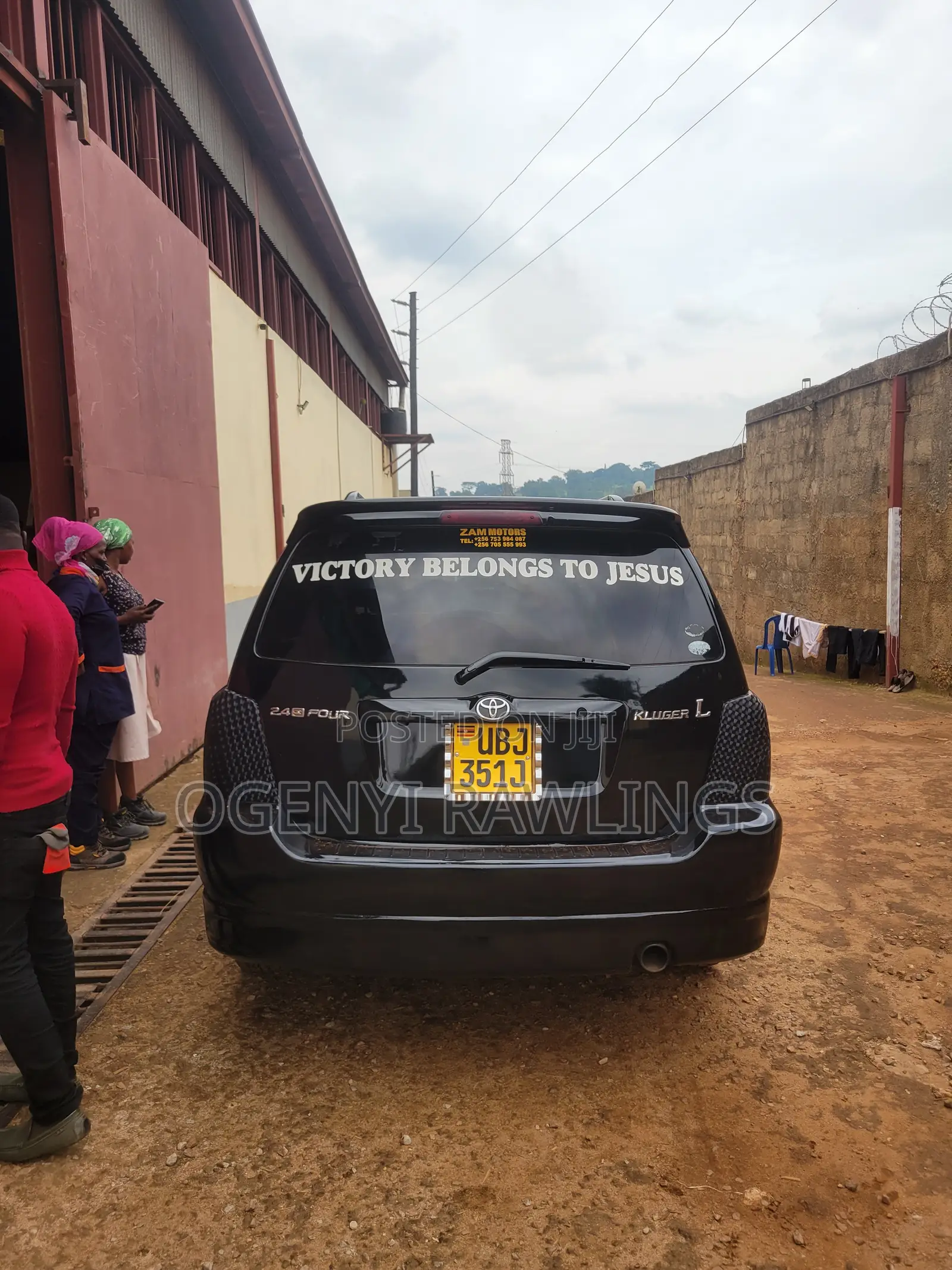 Toyota Kluger 2018 Black
