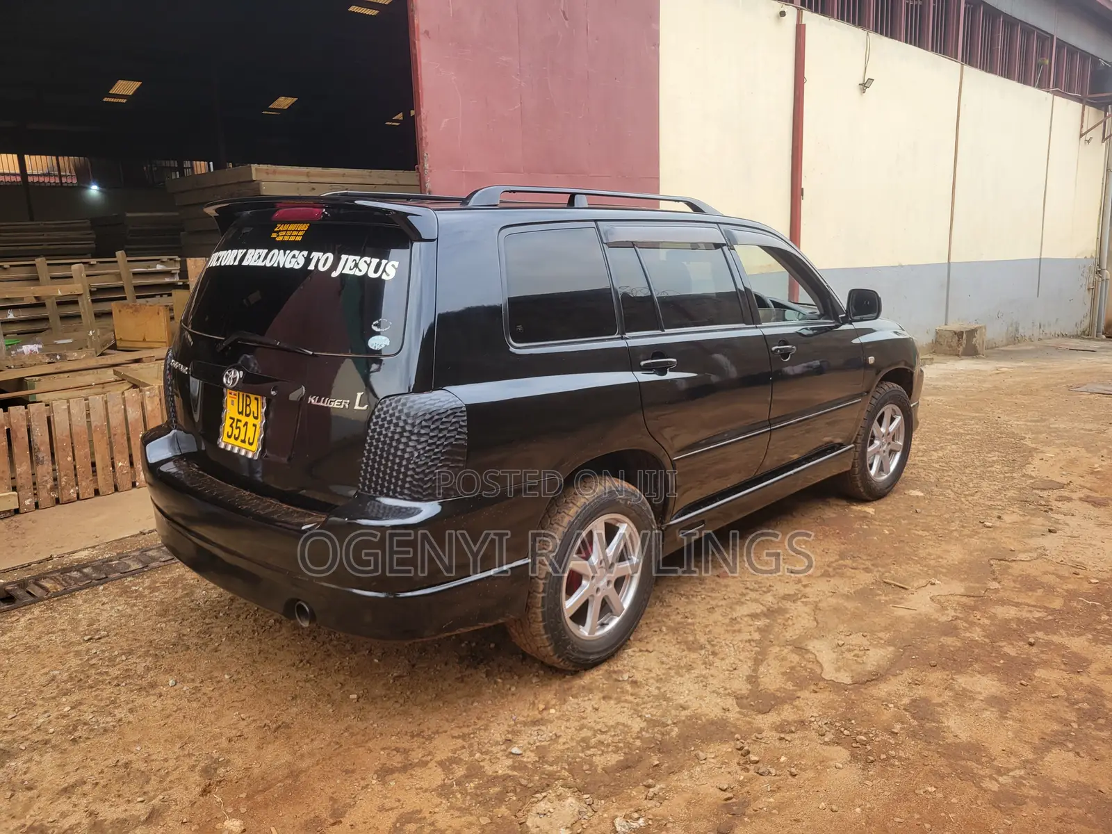 Toyota Kluger 2018 Black