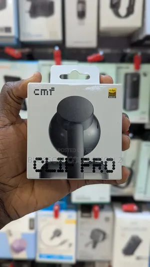 CMF Clip Pro, Hi-Res Open Ear Wireless Bluetooth Headphones, Dark Grey