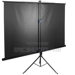 Portable Projector Screen Tripod Stand HD Movie Projection Screen