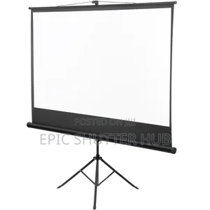 Portable Projector Screen Tripod Stand HD Movie Projection Screen