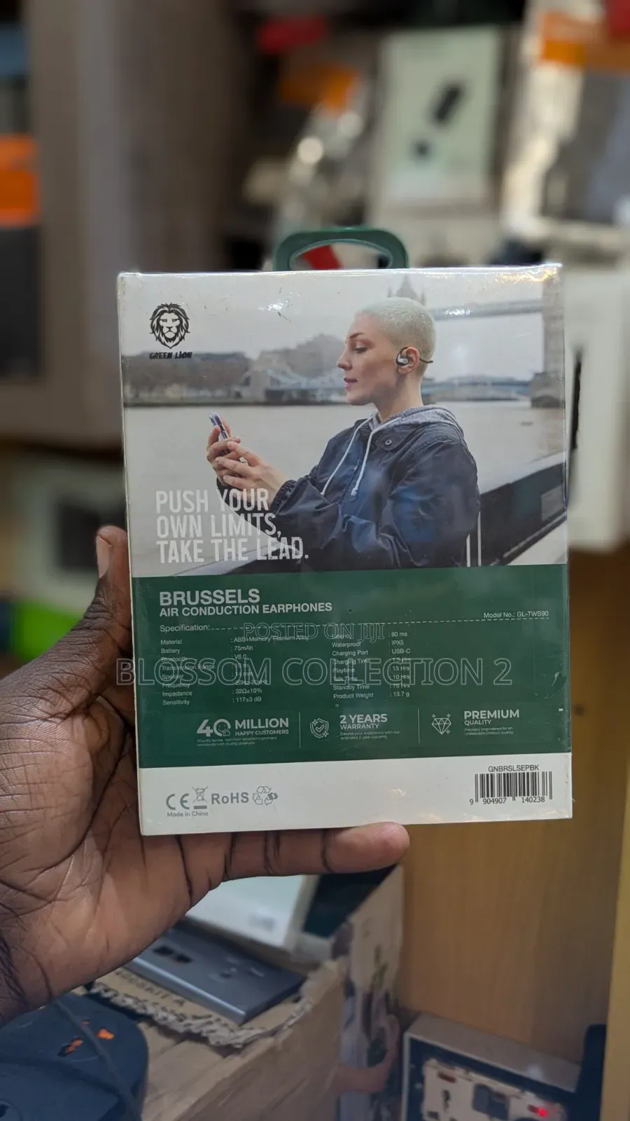 Green Lion Brussels Air Conduction Earphones