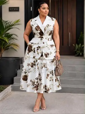 Sleeveless Office Short Round Two Piece