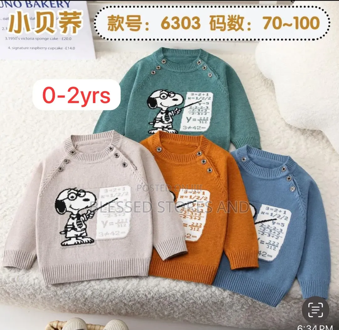 Fancy Baby Sweaters(0-2) Yrs