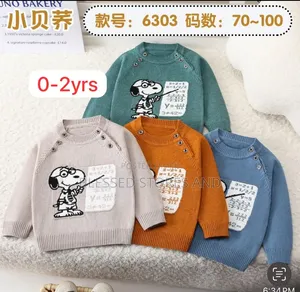 Fancy Baby Sweaters(0-2) Yrs