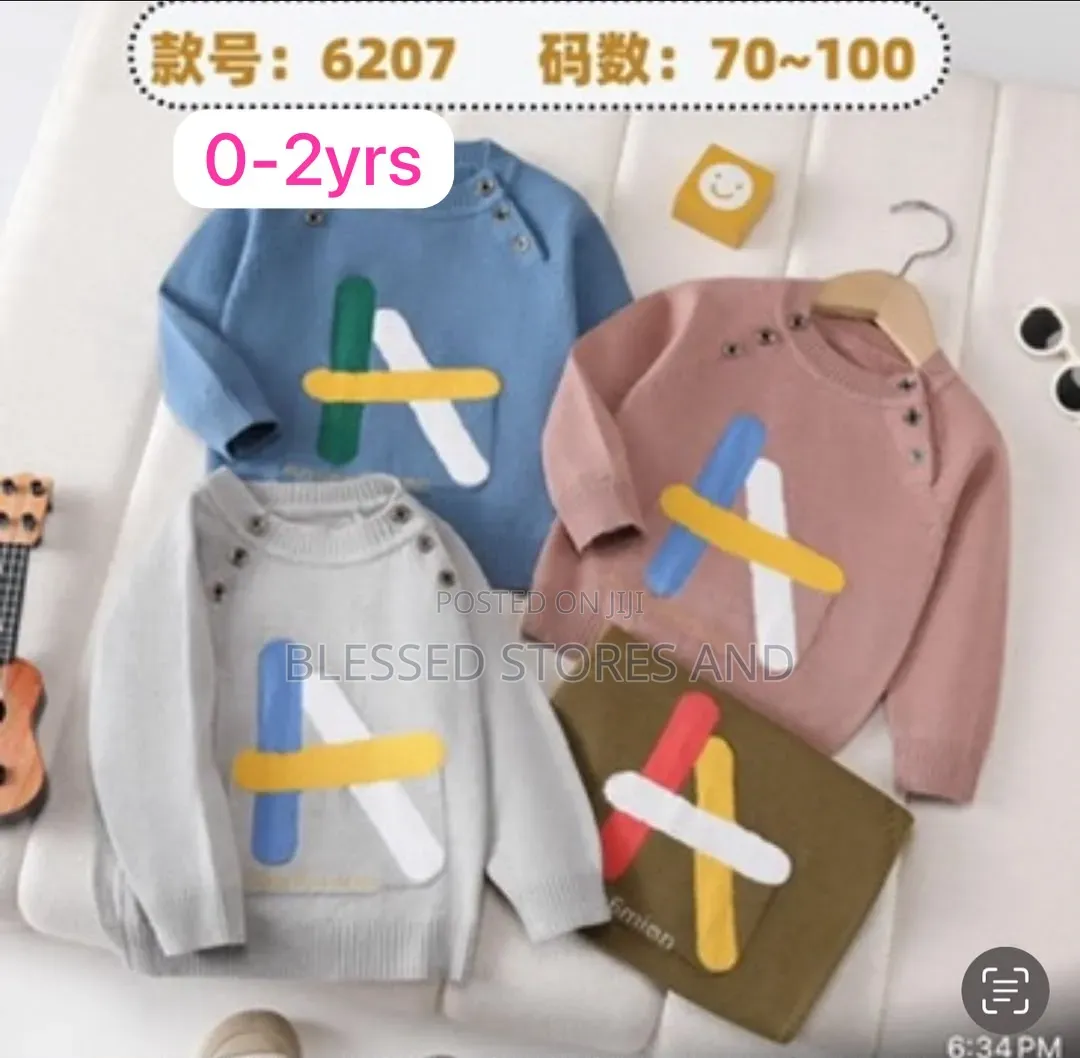 Fancy Baby Sweaters(0-2) Yrs