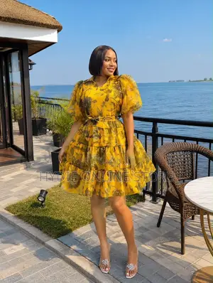 Classic Multi Short Round Dress