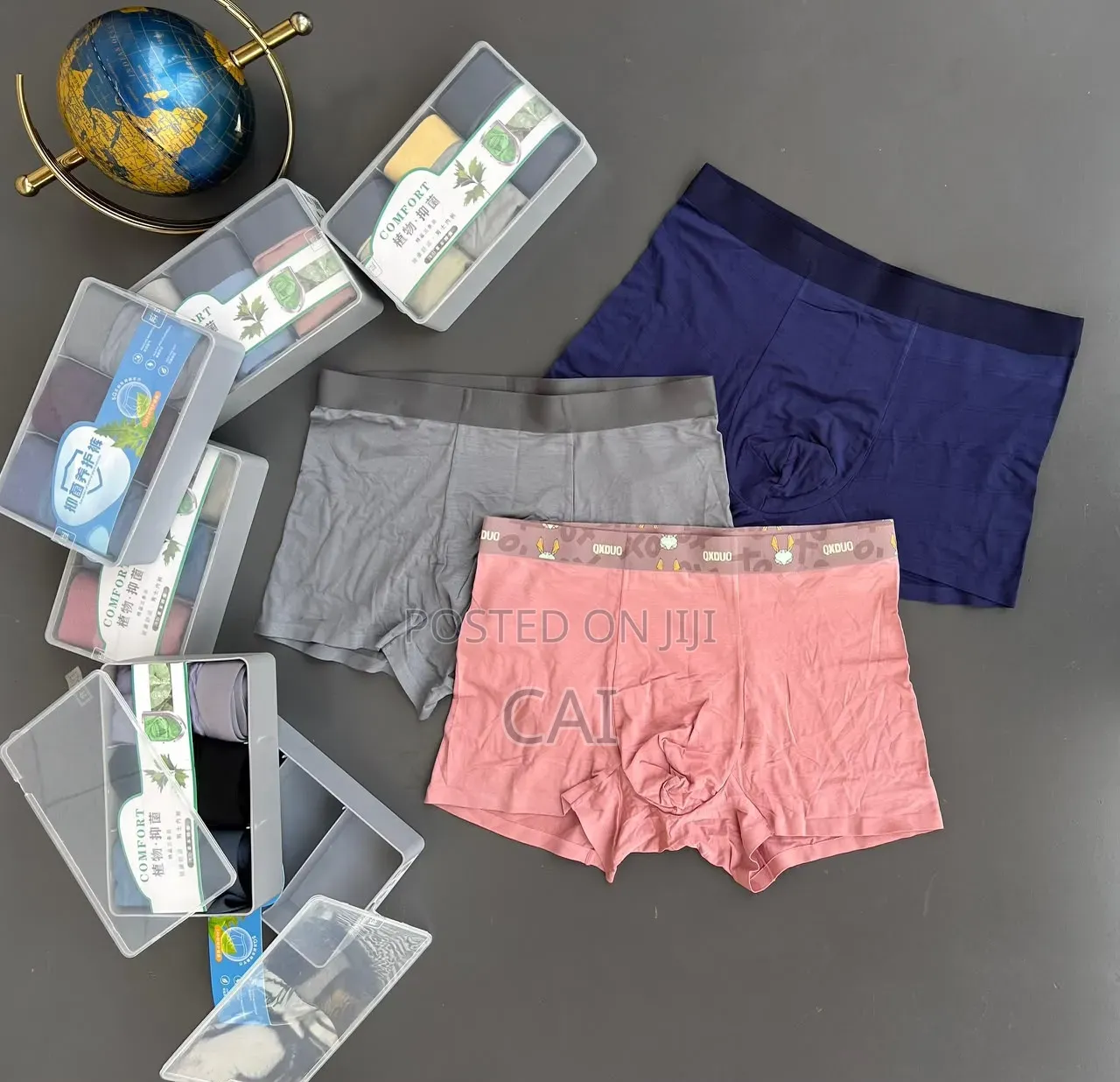 Soft, Stretch-Fabric Men's Boxer Briefs