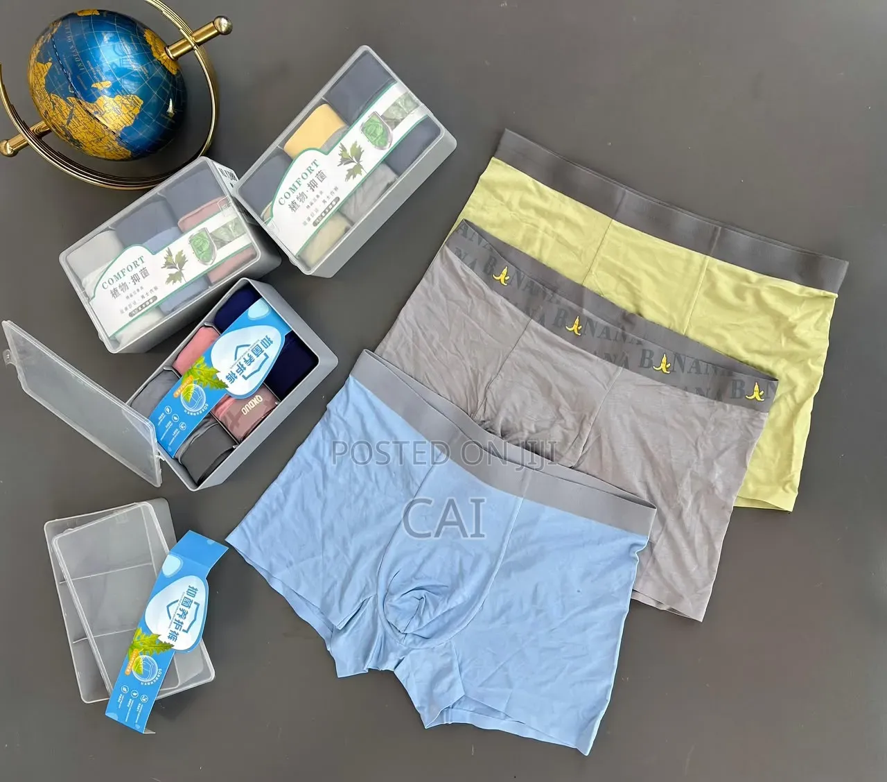 Soft, Stretch-Fabric Men's Boxer Briefs